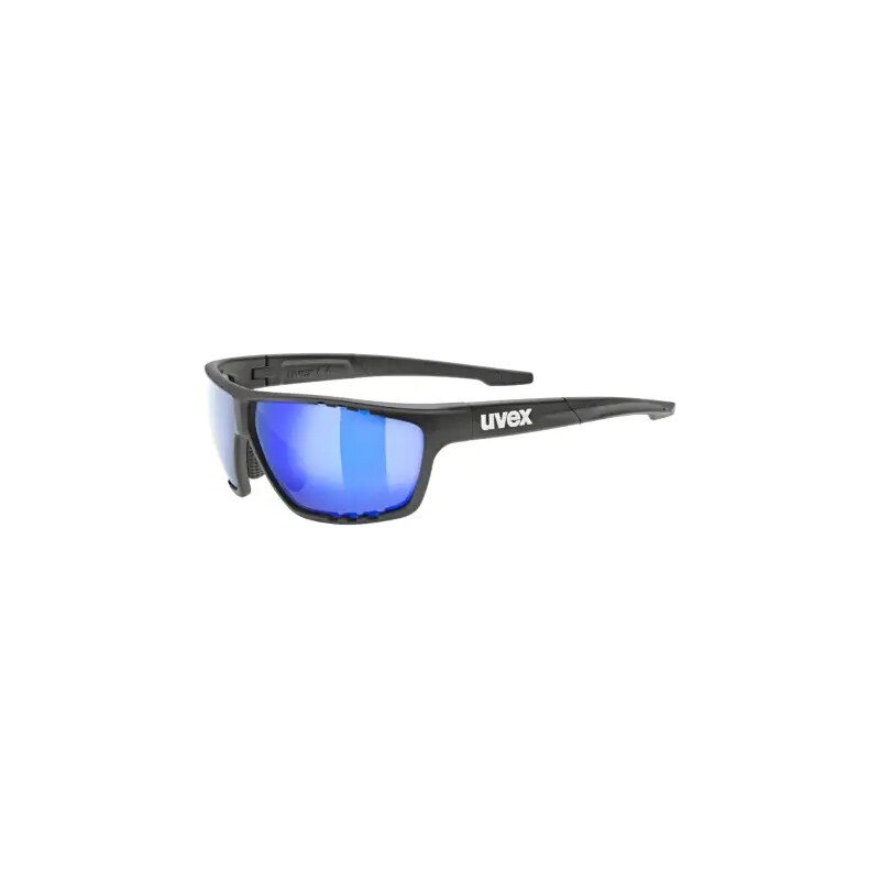 E-shop Uvex Sportstyle 706 okuliare Black Mat/Mirror Blue