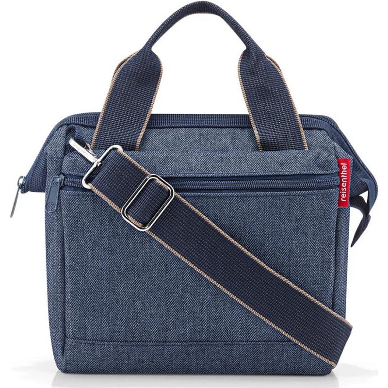 Reisenthel Allrounder Cross Herringbone Dark Blue 64885844