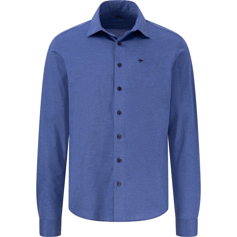 Pánska modrá 24/7 jersey košeľa FYNCH-HATTON casual fit 63495503