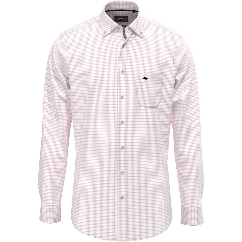 Pánska ružová Oxford bavlnená košeľa FYNCH-HATTON 63495506