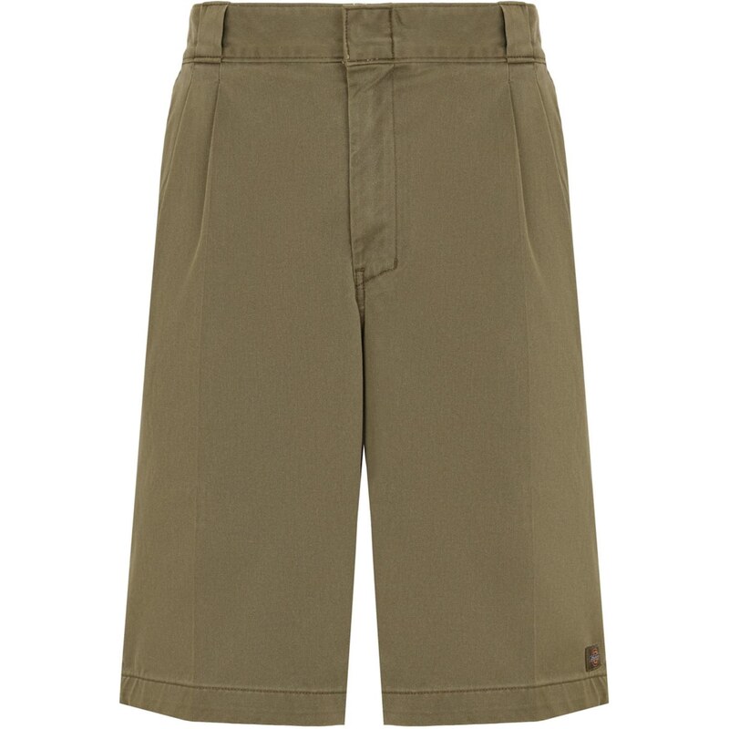 DICKIES Nohavice s pukmi Unionville olivová 63496367