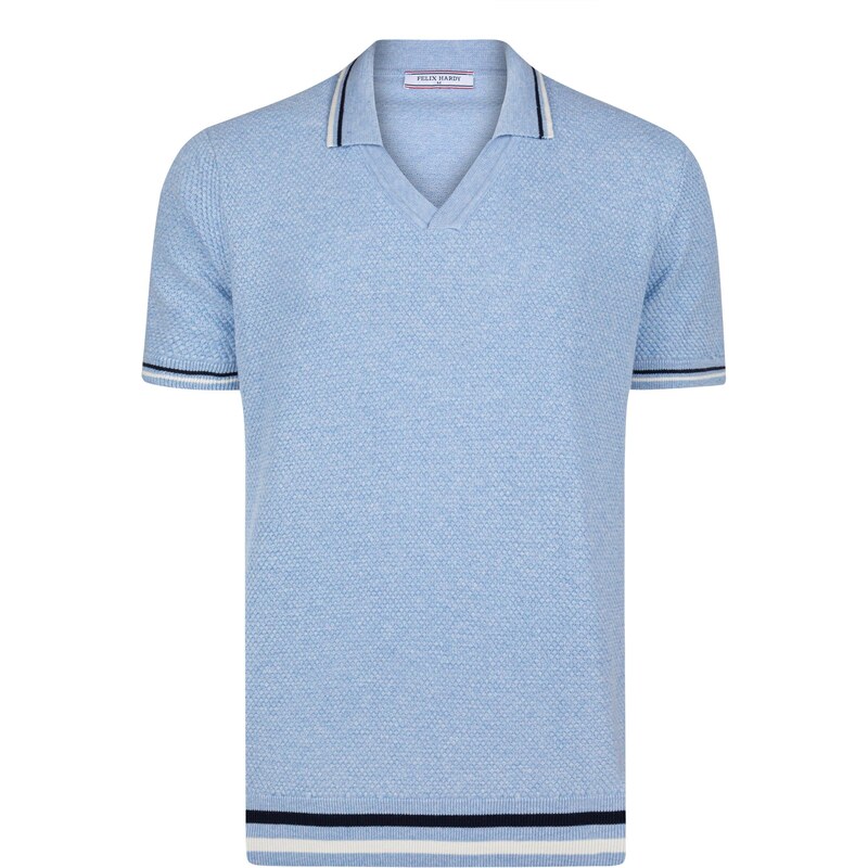 Felix Hardy Sveter námornícka modrá / svetlomodrá / biela 65651187