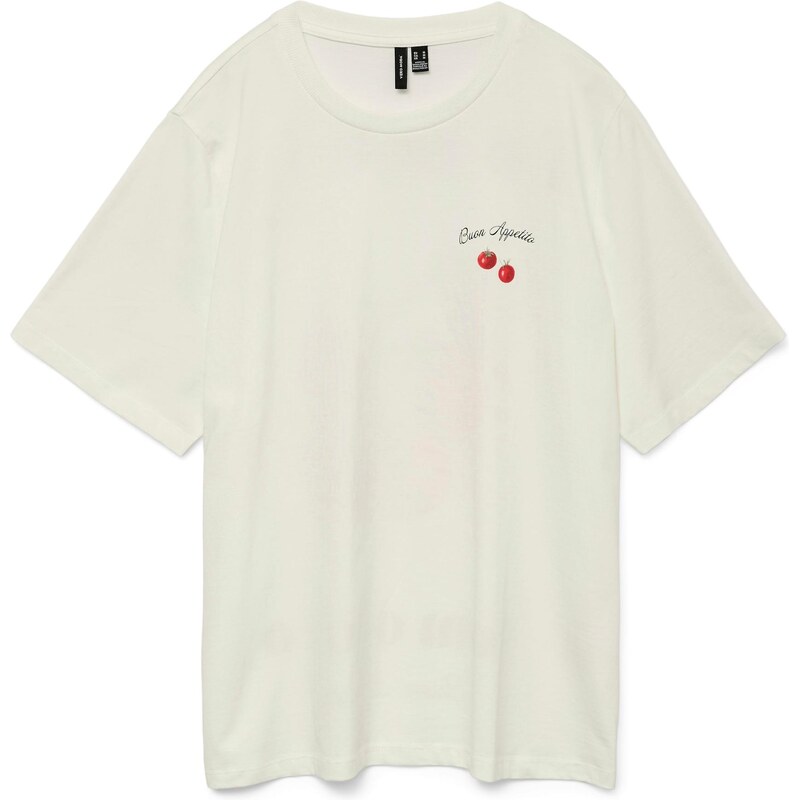 VERO MODA Tričko VMAya Caty svetlozelená / červená / čierna / biela 63505545