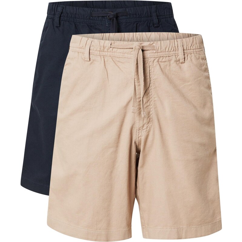 JACK & JONES Chino nohavice JPSTJaiden béžová / námornícka modrá 63505766