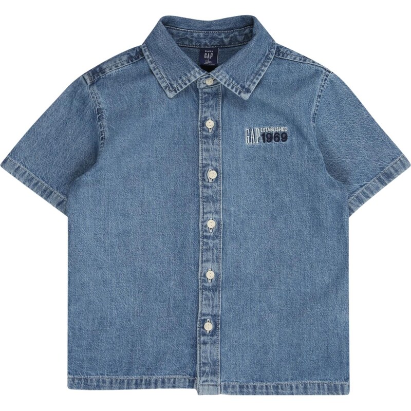 GAP Košeľa modrá denim 63531193