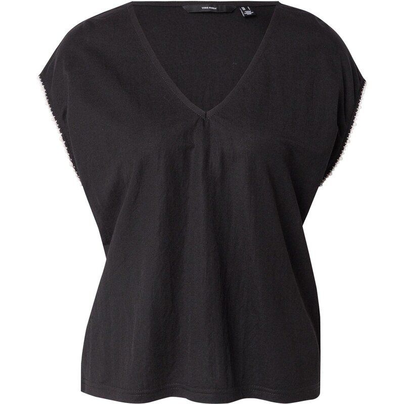 VERO MODA Tričko VMVIPS čierna 63506021