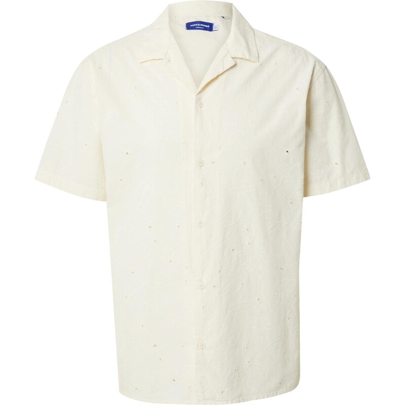 JACK & JONES Košeľa biela ako vlna 63506035