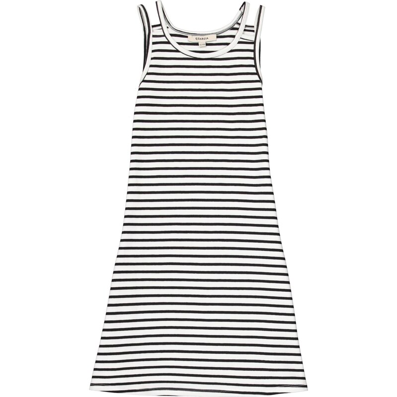 GARCIA Šaty čierna / biela 63505527