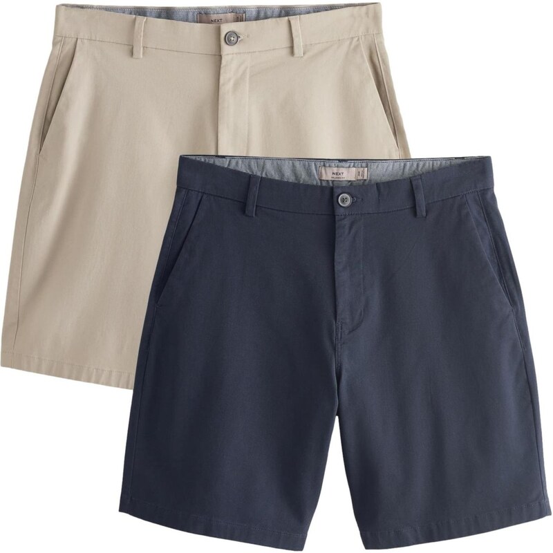 Next Chino nohavice béžová / námornícka modrá 63505611