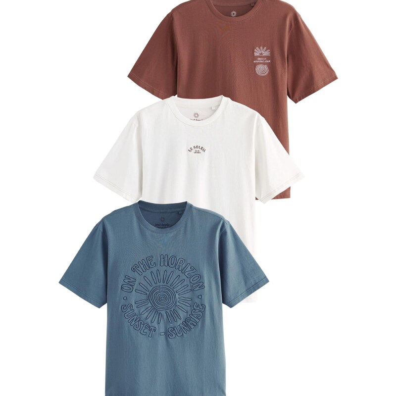 Next Tričko zmiešané farby 65677845