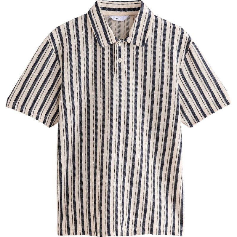 Next Tričko krémová / námornícka modrá 63505626