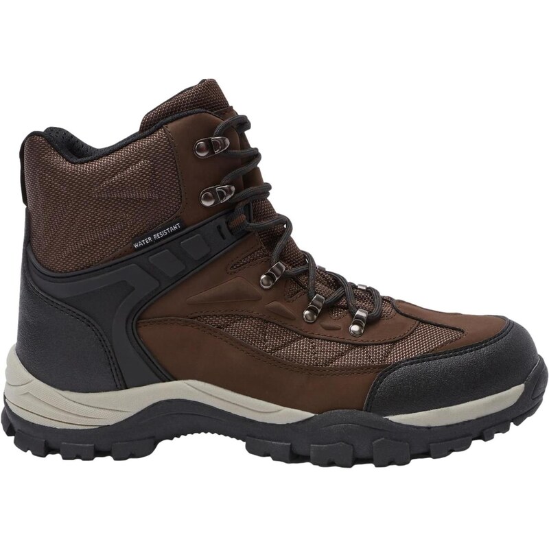 Next Šnurovacie čižmy hnedá 63603152