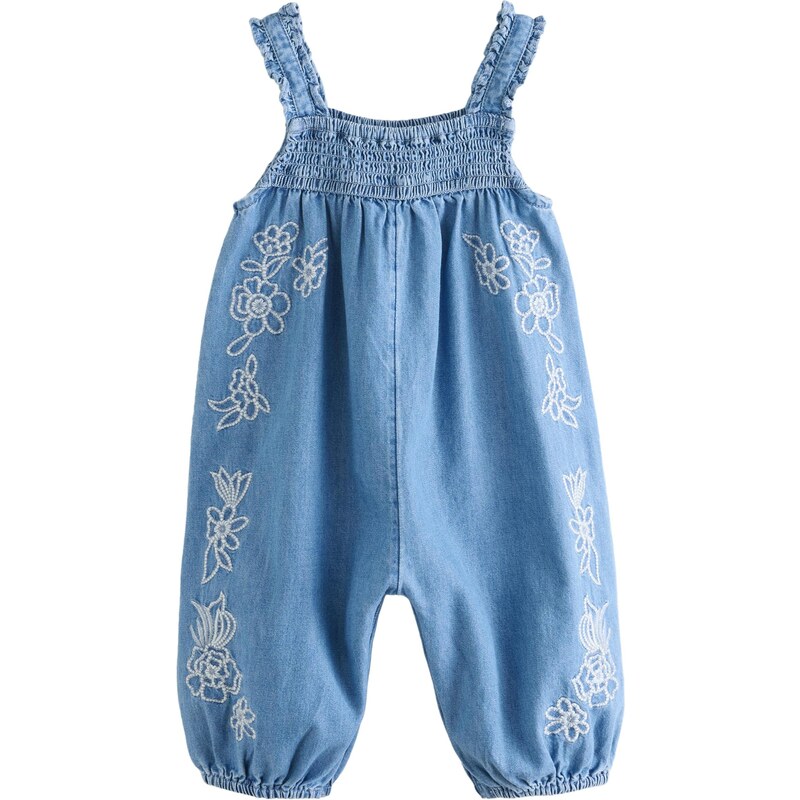 Next Overal modrá denim / biela 63741609