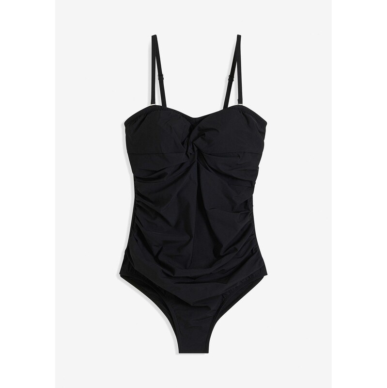 bonprix Sťahovacie plavky, stredný tvarujúci efekt, farba čierna 61270027