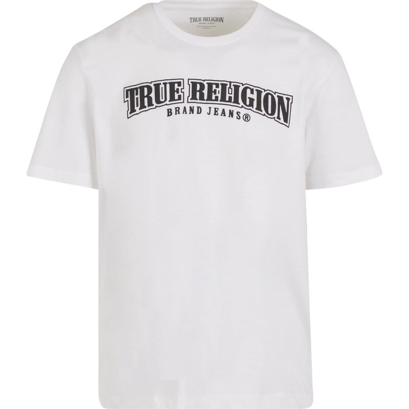 True Religion Tričko Nu Brush čierna / biela 65875233