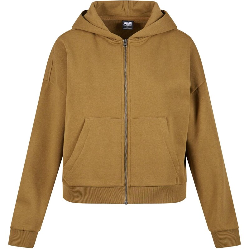 Urban Classics Tepláková bunda olivová 66050535