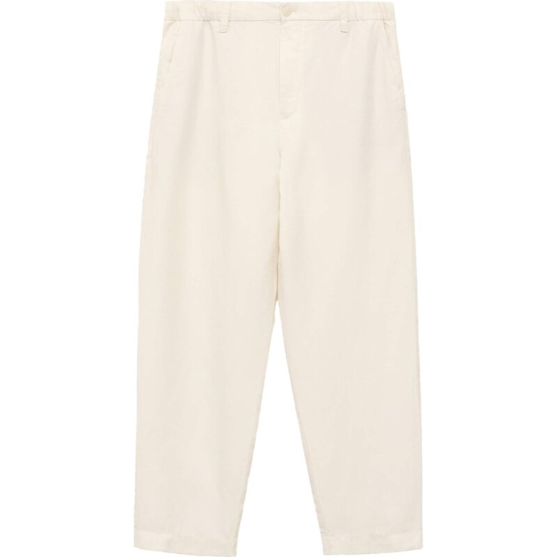 MANGO MAN Nohavice RUSTIC nebielená 64173994