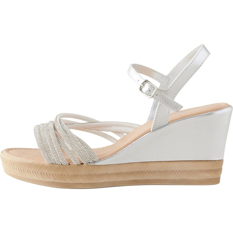 Next Sandále perlovo biela 65876971