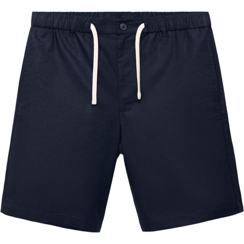 MANGO MAN Chino nohavice CABRERA námornícka modrá 63734510