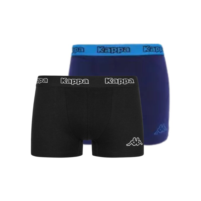 Pánske Boxerky Kappa 2 Pack Čierne/Modrá Čierna/Modrá M 63513224