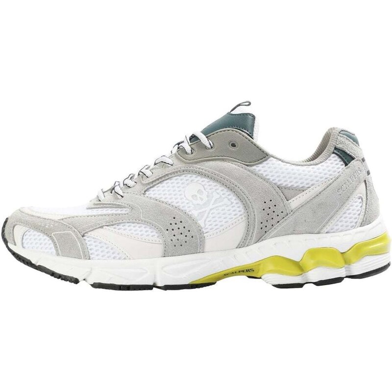 Scalpers Nízke tenisky Throne sivá / šedobiela 64114137