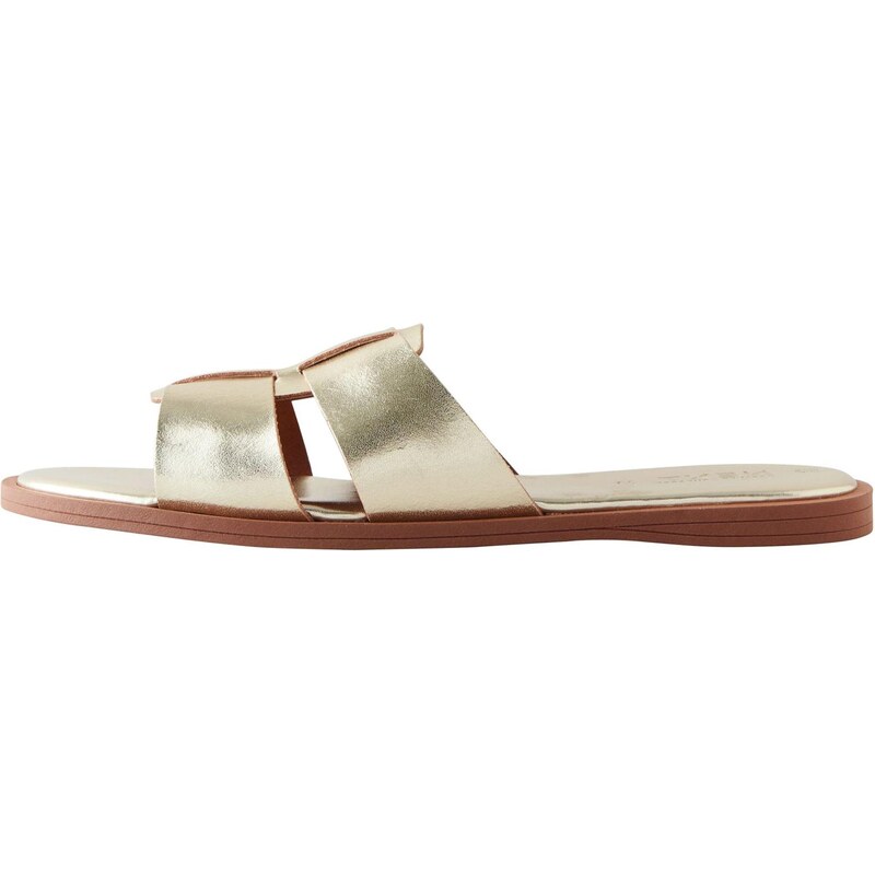 Next Šľapky Forever Comfort zlatá 65875433