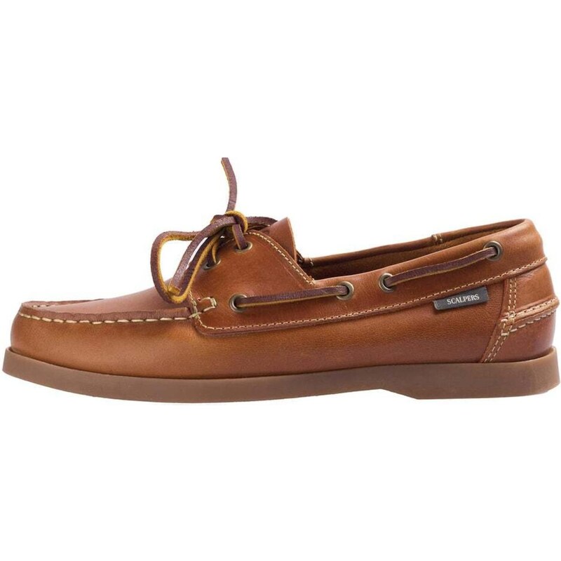 Scalpers Mokasíny hnedá 63517653