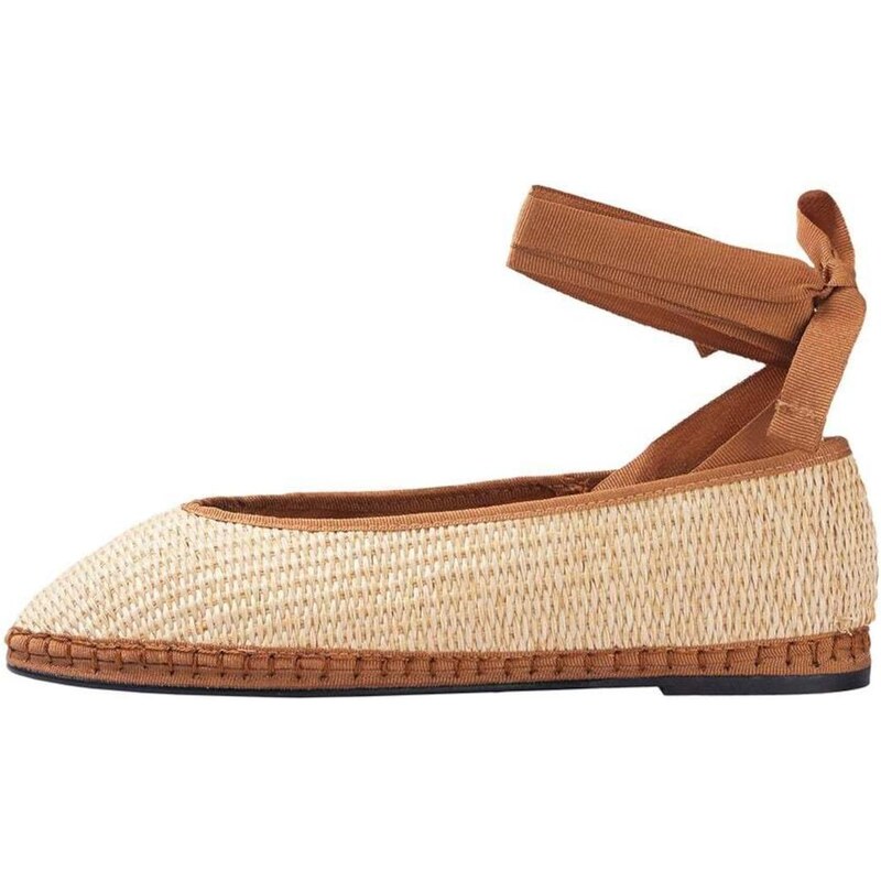 Scalpers Sandále Rafia béžová / farba ťavej srsti 64253804