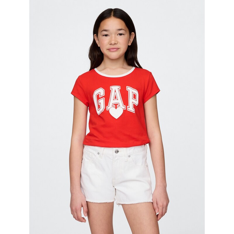 E-shop GAP Childrens T-shirt with Americana logo - Girls
