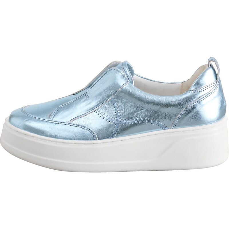 Next Slip-on obuv strieborná 65650414