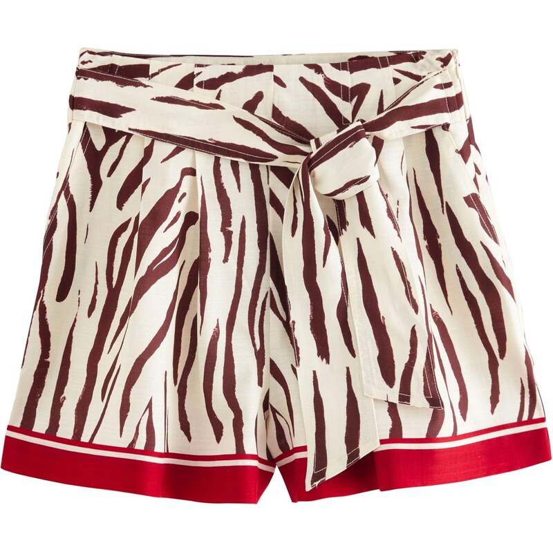 Next Nohavice béžová / červená / bordová 65877275