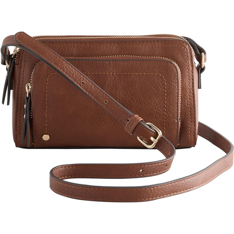 Next Taška cez rameno hnedá 64382734