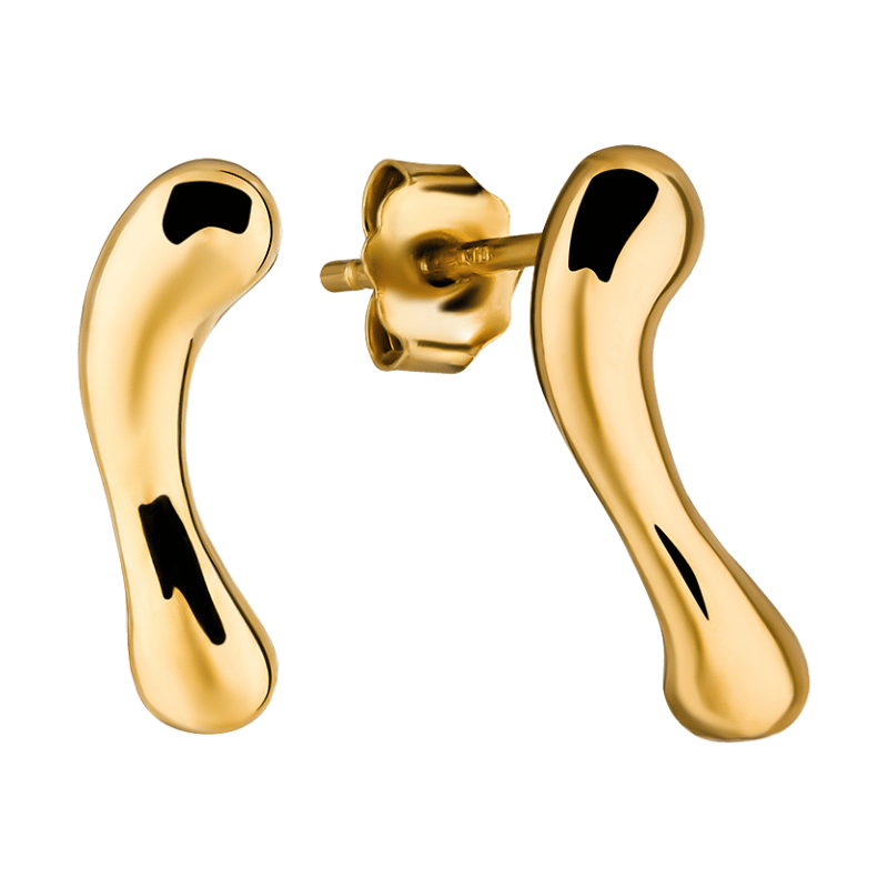 Olivie Strieborné náušnice KAP GOLD 9471 63523335