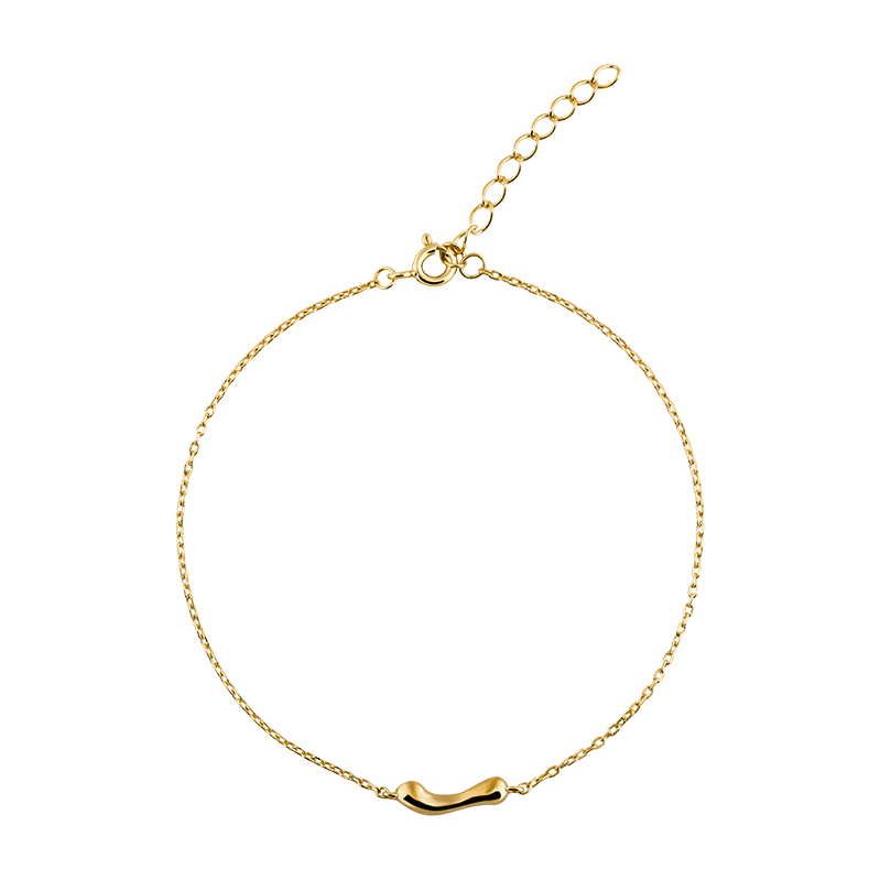 Olivie Strieborný náramok KAP GOLD 9461 63523345