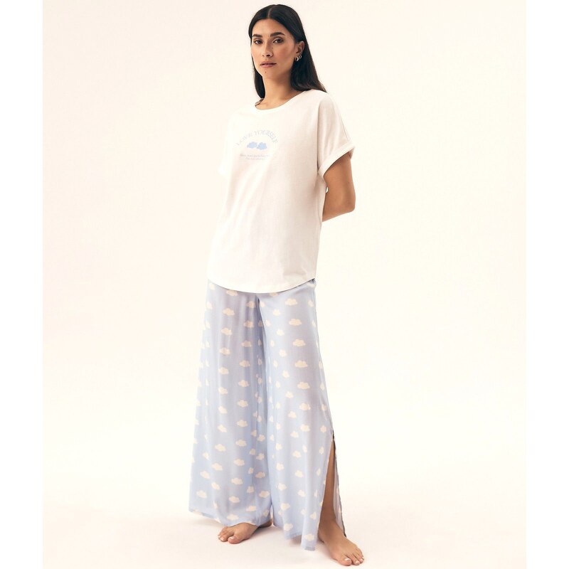 Dámske letné pyžamo Henderson Ladies 42730 Nubes 63032724