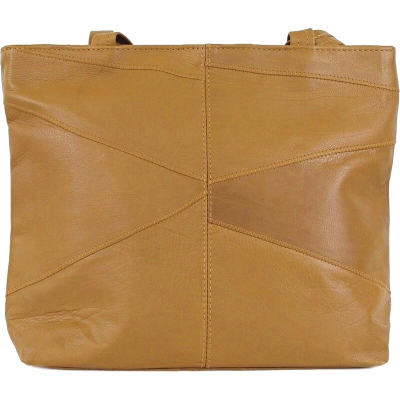 Sikora Dámska kožená kabelka AD svetlý koňak 63523665