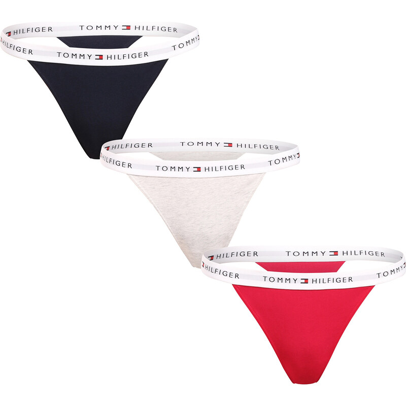 3PACK dámske tangá Tommy Hilfiger viacfarebné (UW0UW05757 0VZ) 63524593
