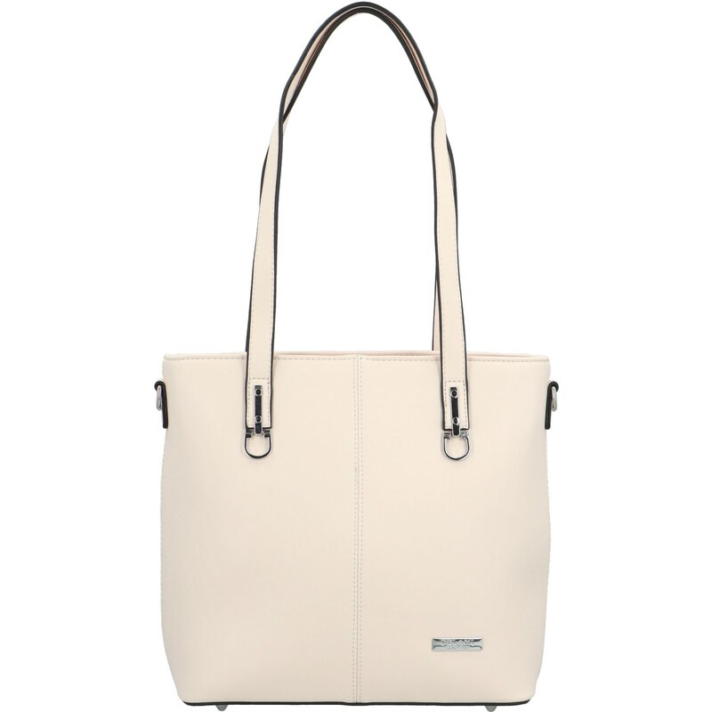 Dámska kabelka na rameno púdrová - Delami Royal Class telová 63541084