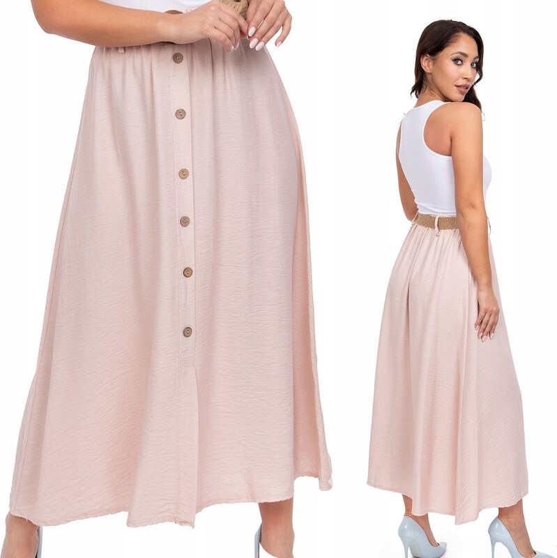 Fashionweek Sukne s ozdobným pleteným pásikom TC188 52614752