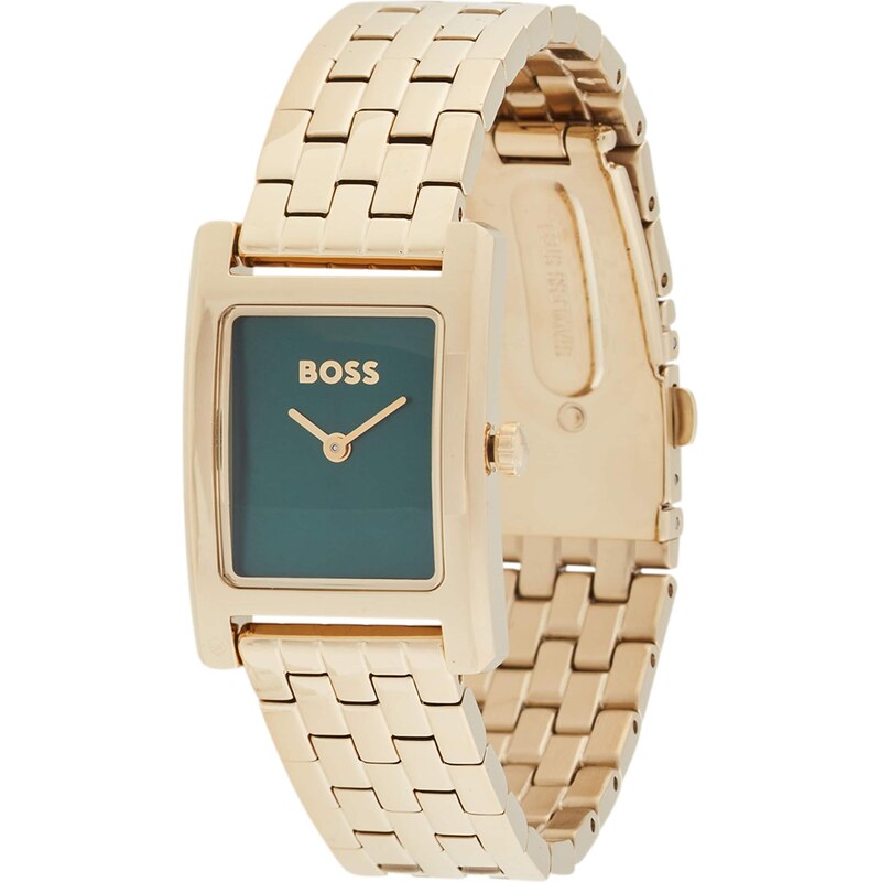 BOSS Analógové hodinky zlatá / smaragdová 64382754