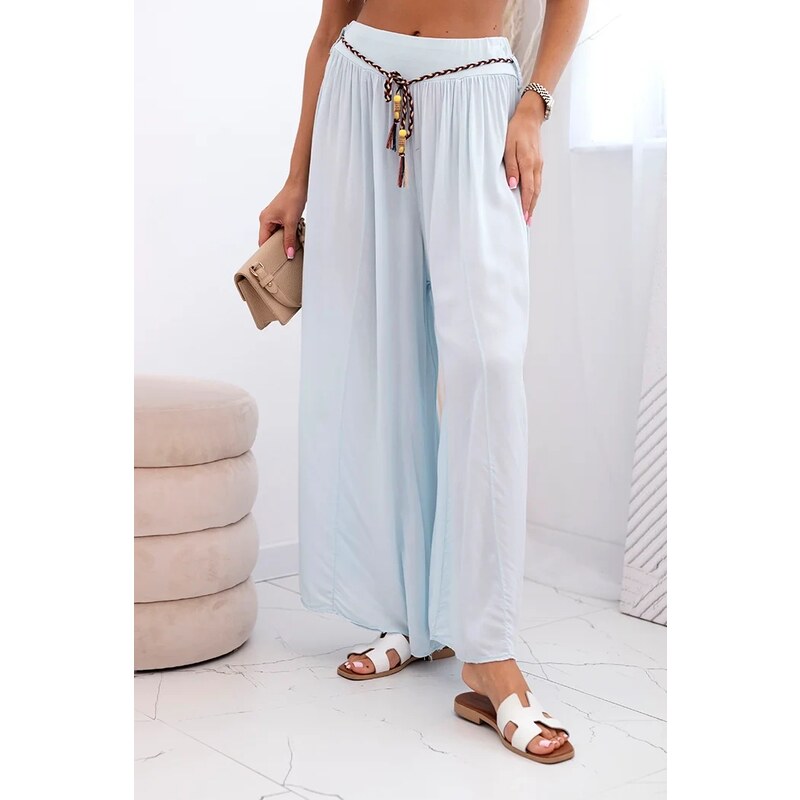 Dámske nohavice Iba z viskózy so širokými nohavicami 65043008