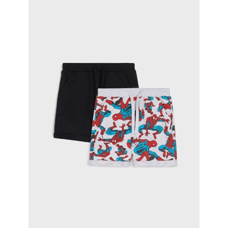 Sinsay - Súprava 2 šortiek Spider-Man - viacfarebná 65747733