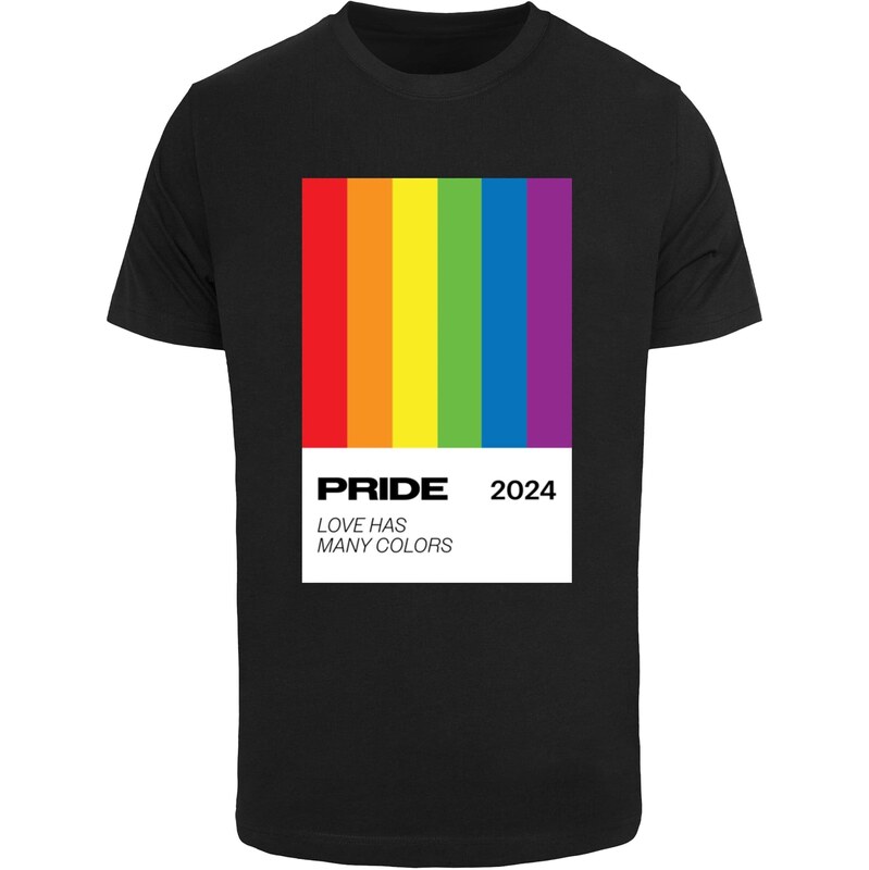Mister Tee Tričko Many Colors Pride modrá / žltá / fialová / ohnivo 65873446