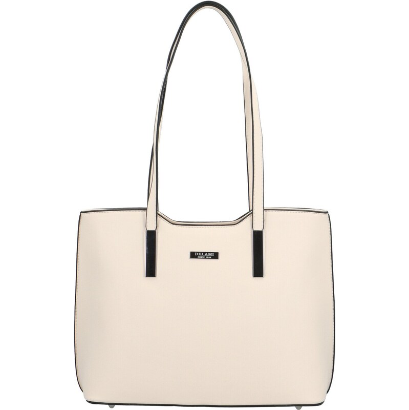 Dámska kabelka na rameno púdrová - Delami Velvet Aura telová 63589628