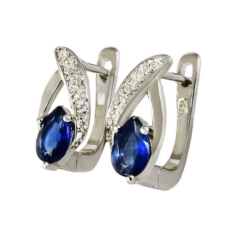 Strieborné náušnice Glare 772 63535327