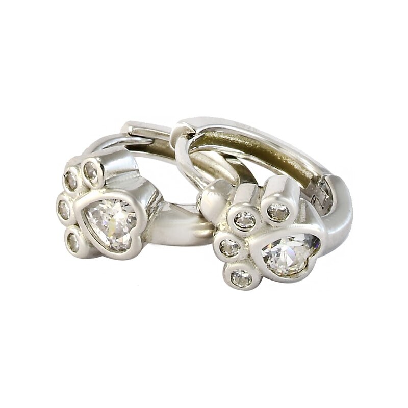 Strieborné náušnice Glare 781 63538775