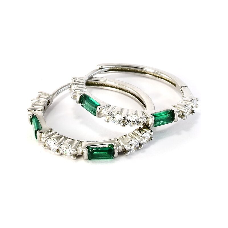 Strieborné náušnice Glare 779 63538772