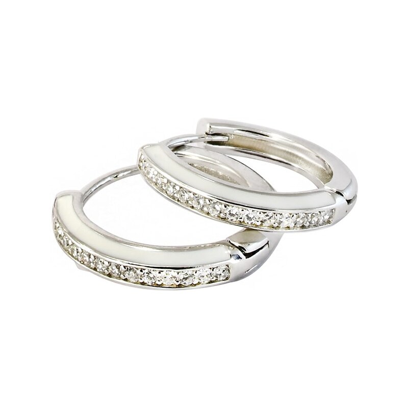 Strieborné náušnice Glare 780 63538773