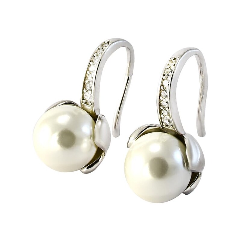 Strieborné náušnice Glare 782 63538777