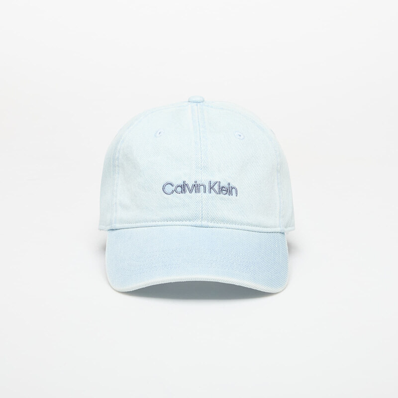 Šiltovka Calvin Klein Jeans Logo Embroidery Cap Light Wash Denim 63540976